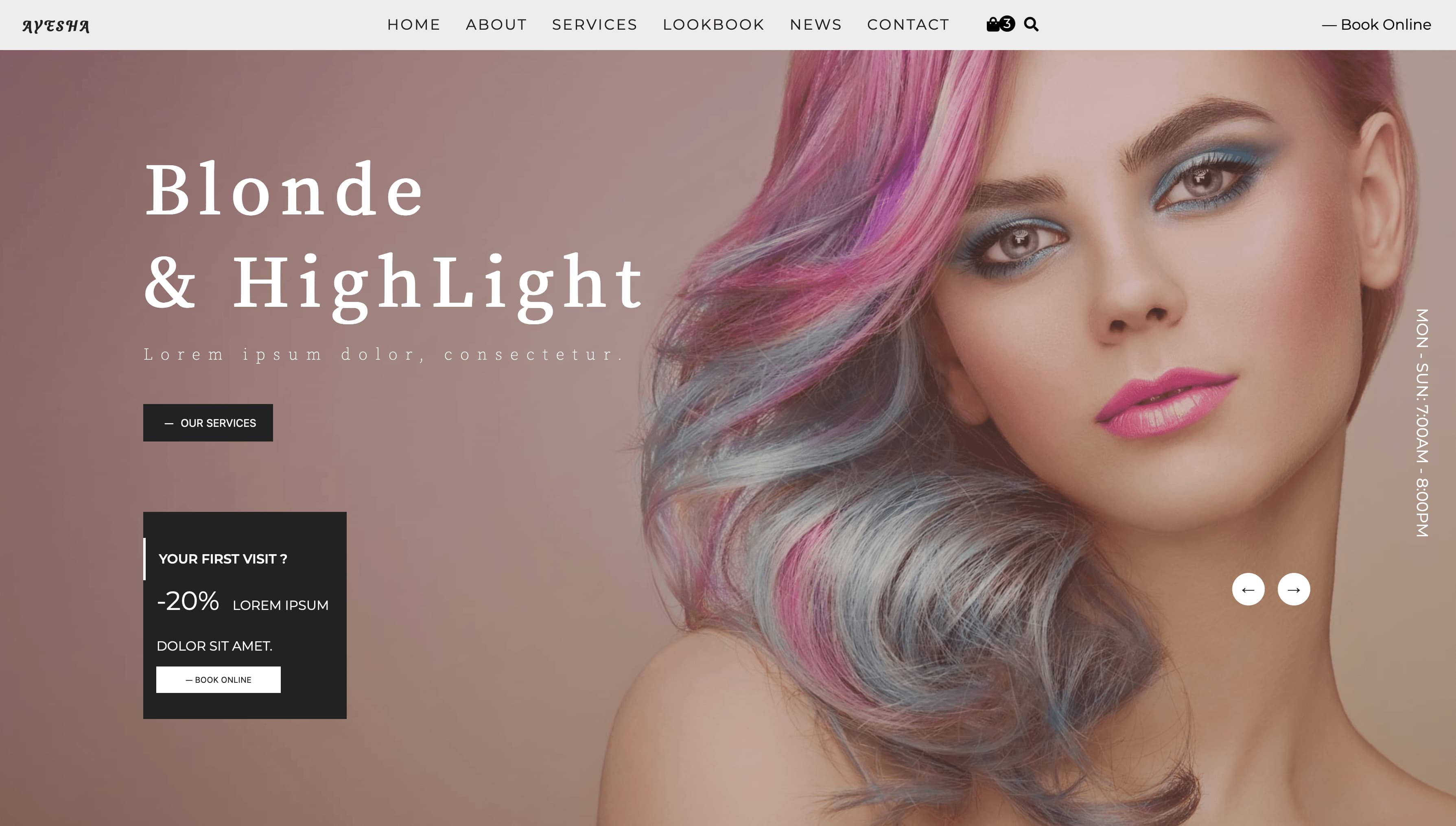 thumbnail of website