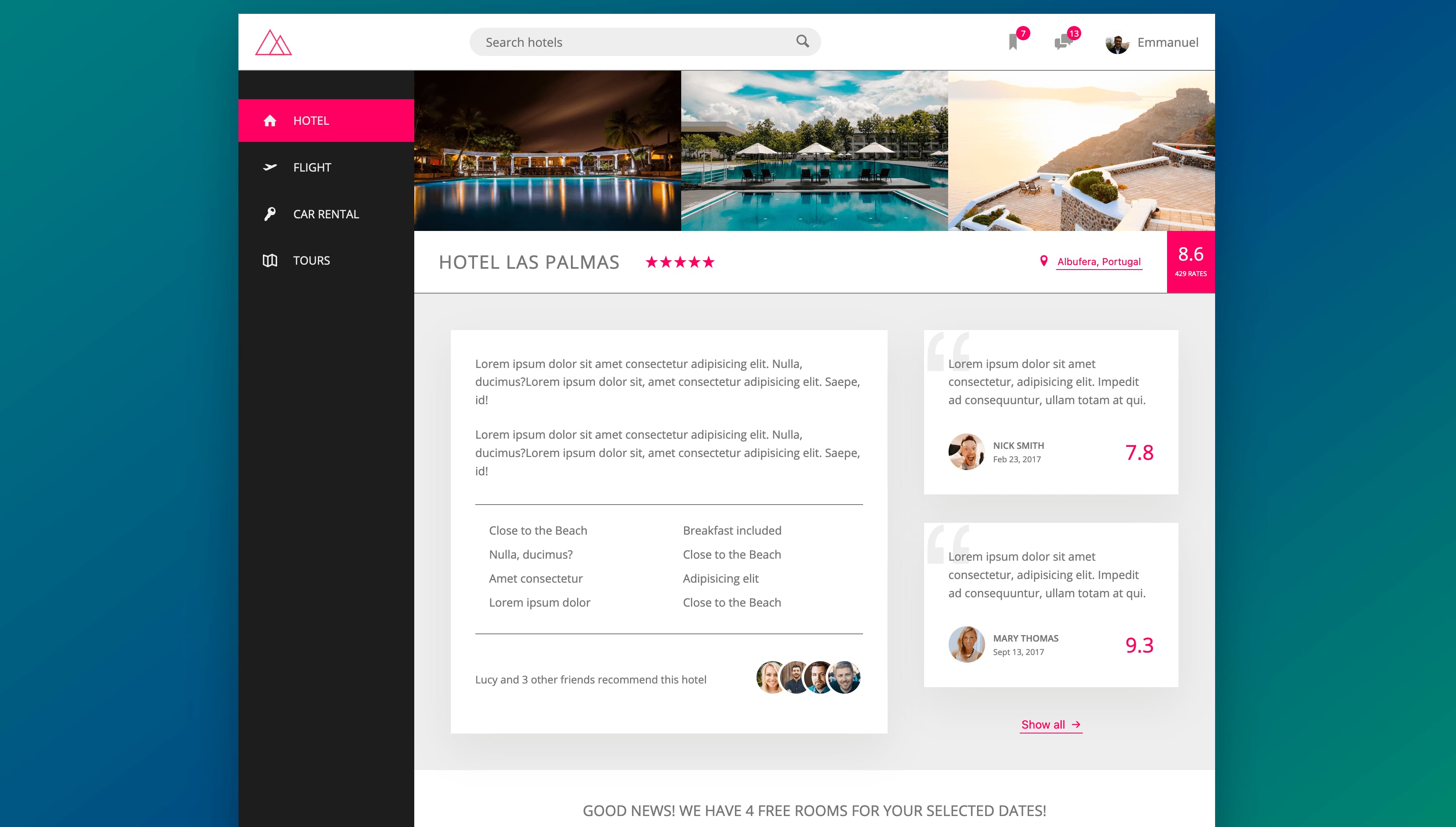 thumbnail of website